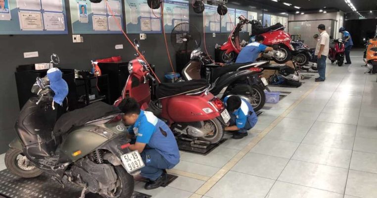 Sửa xe vespa
